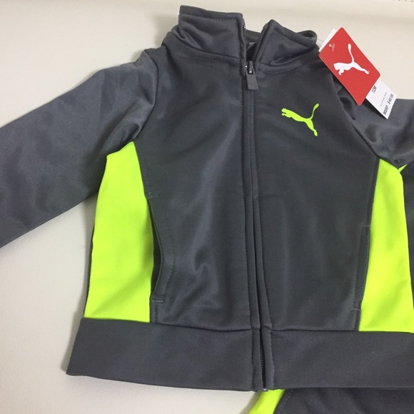 Puma long sleeve neon pants set - Picture 5 of 5